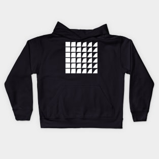 square geometric shapes Kids Hoodie